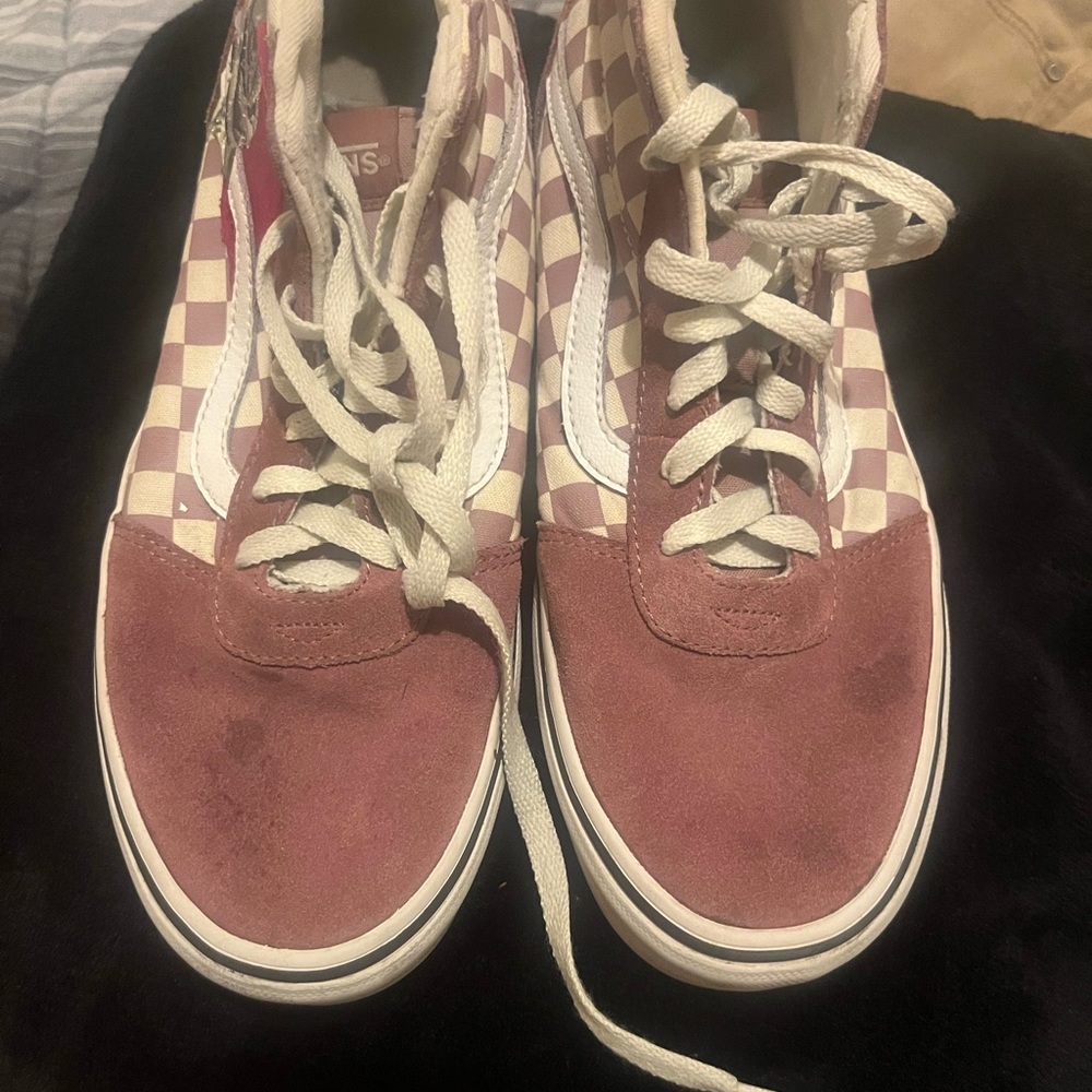 Vans Authentic purple high tops